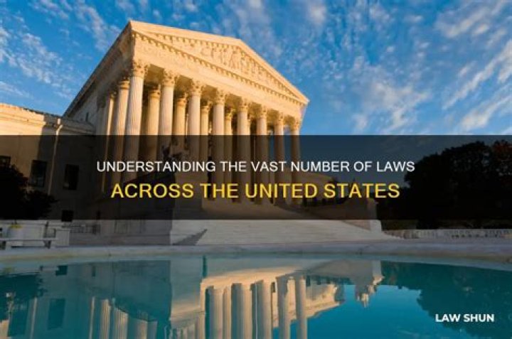 How many laws are in California