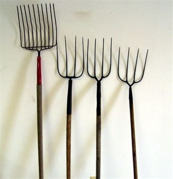How many prongs does a pitchfork have