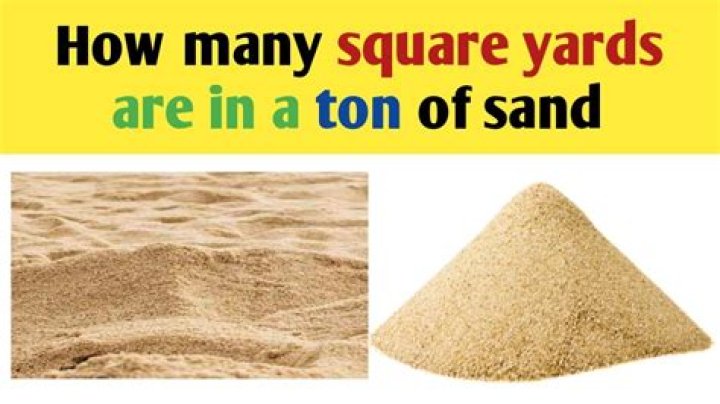 How many tons is a yard of clay