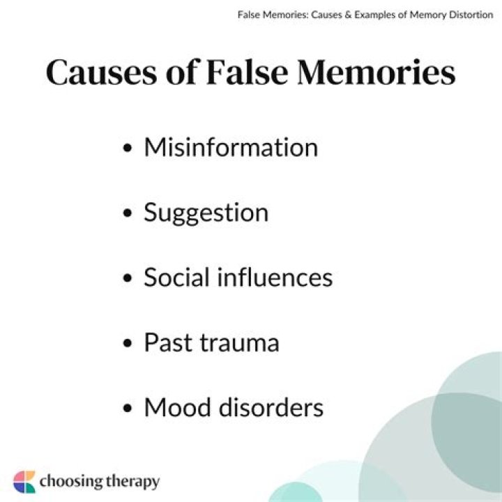 How might false memories be constructed
