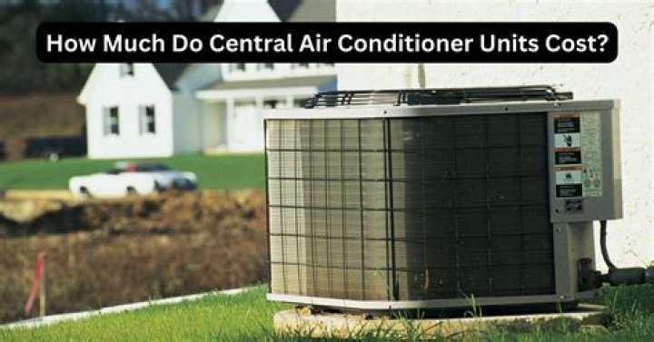 How much do air conditioning units cost