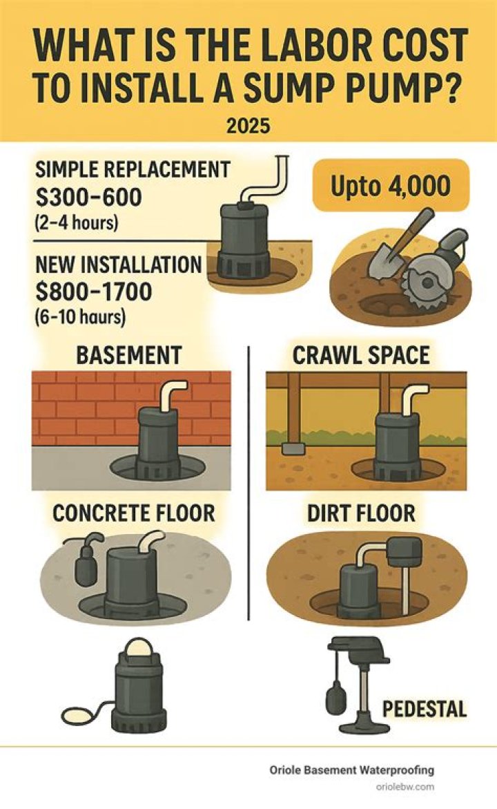 How much does a portable sump pump cost