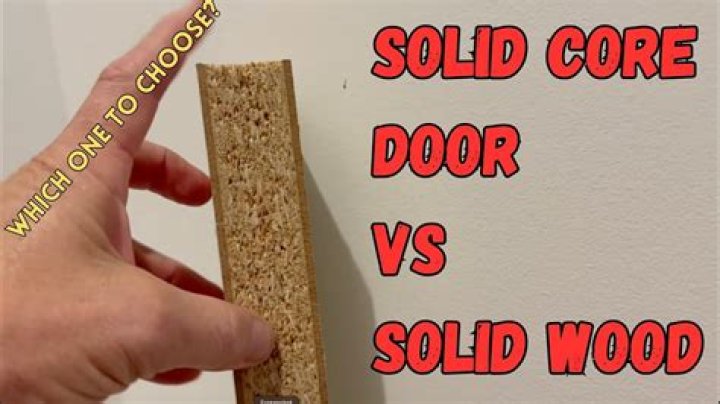 How much does a solid wood door weight