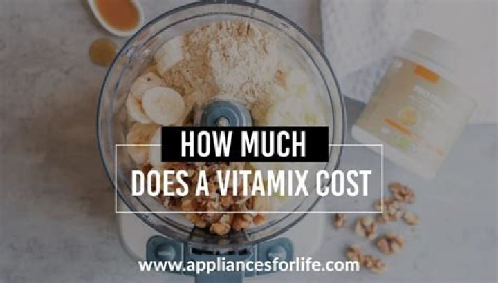How much does a Vitamix cost