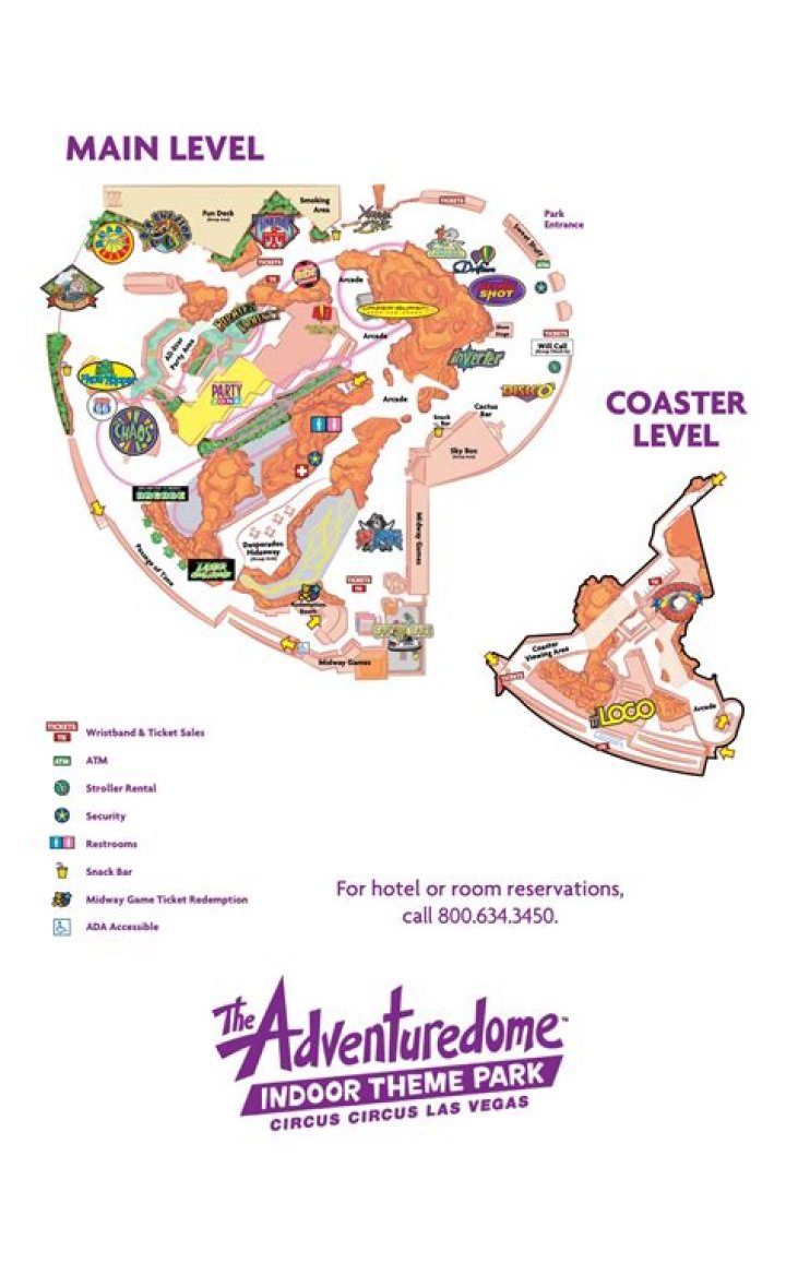 How much does adventuredome cost