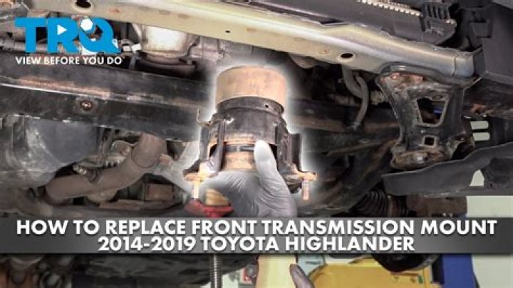 How much does it cost to replace a transmission mount