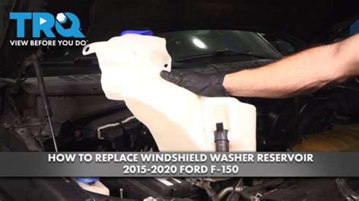 How much does it cost to replace windshield washer reservoir