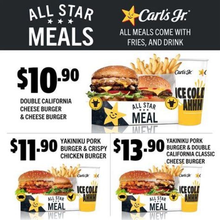 How much is an all-star meal