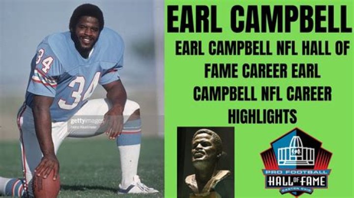 How much is Earl Campbell worth
