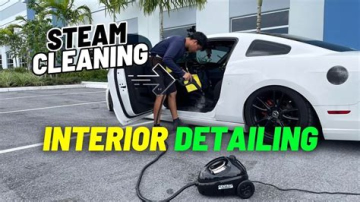 How much is it to steam clean a car