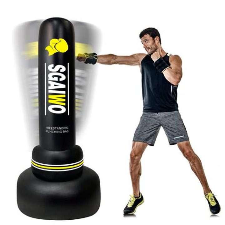 How much space do you need for a punching bag