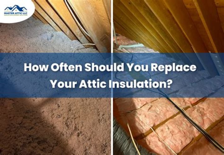 How much temperature difference does attic insulation make