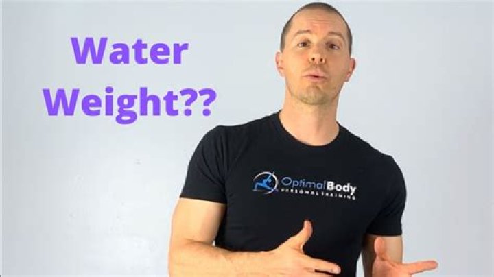 How much water weight can you gain in a day