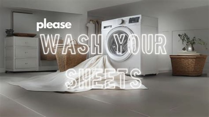 How often are you supposed to wash your sheets