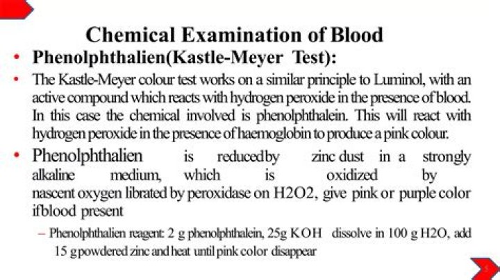 How sensitive is the Kastle Meyer test