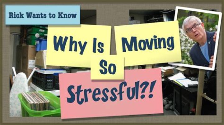 How stressful is moving