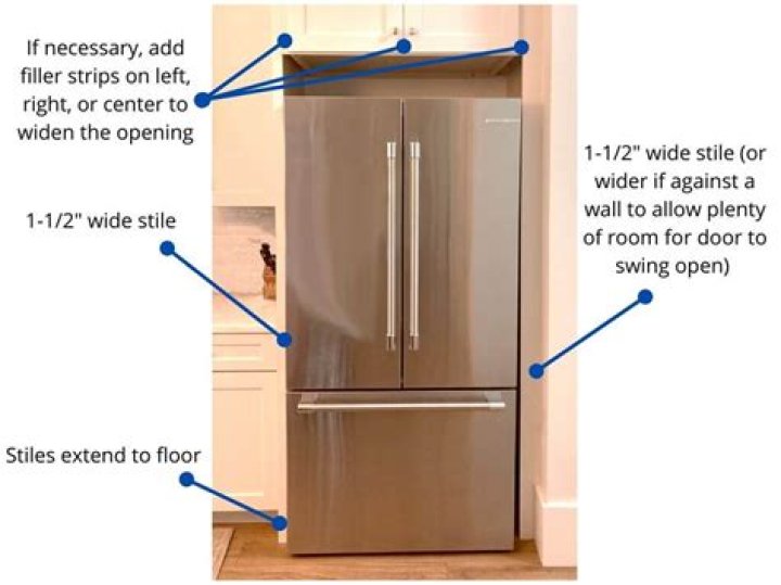 How tall are Subzero refrigerators