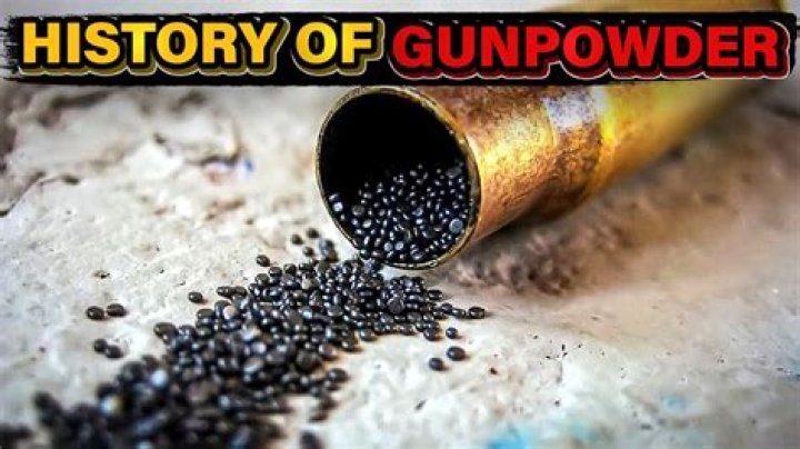 How was gunpowder used