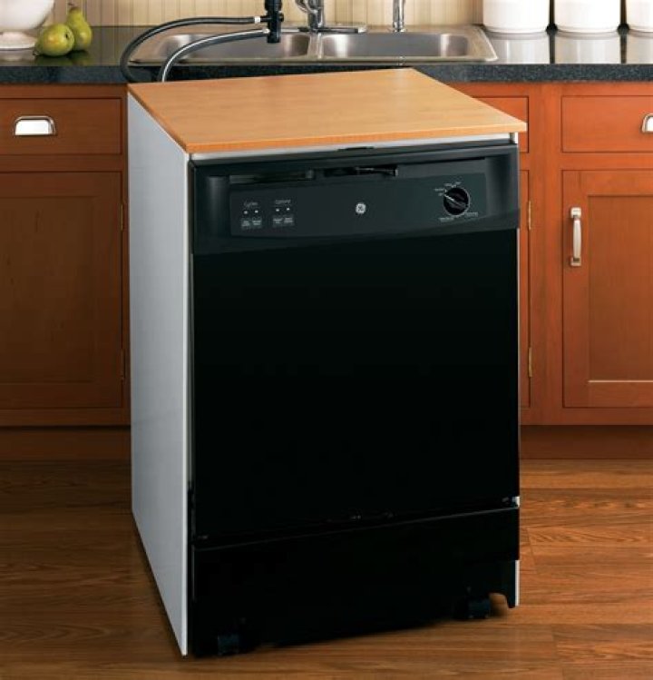 How wide is a portable dishwasher