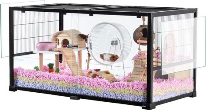 Is a glass cage good for a hamster