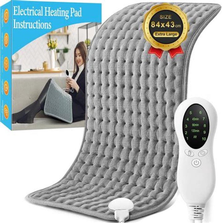 Is a heating pad good for sore feet