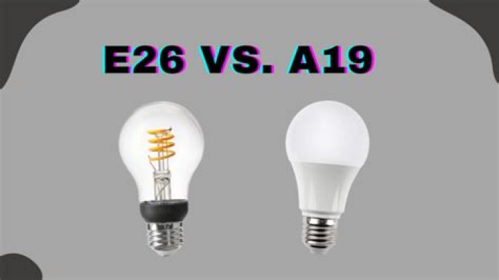 Is a19 same as e26