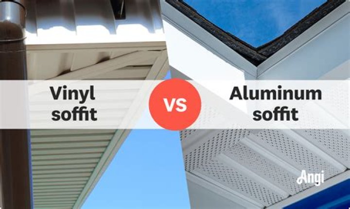 Is aluminum or vinyl soffit better