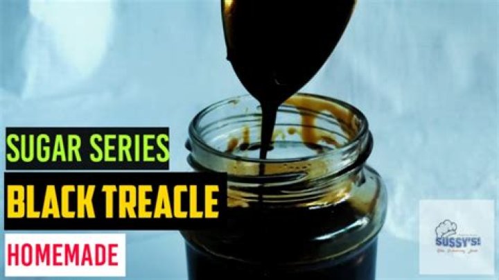 Is black treacle high in sugar