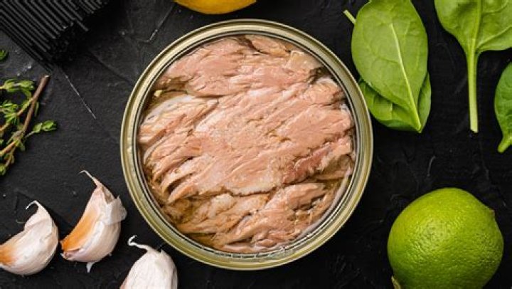 Is canned tuna high in cholesterol