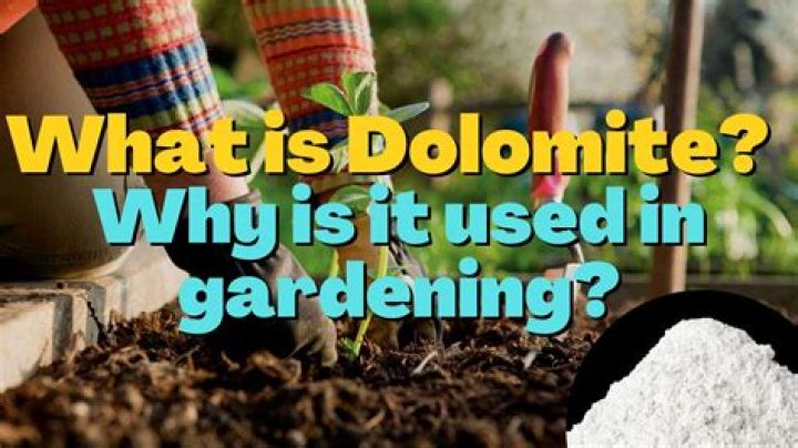 Is Dolomite good for gardens