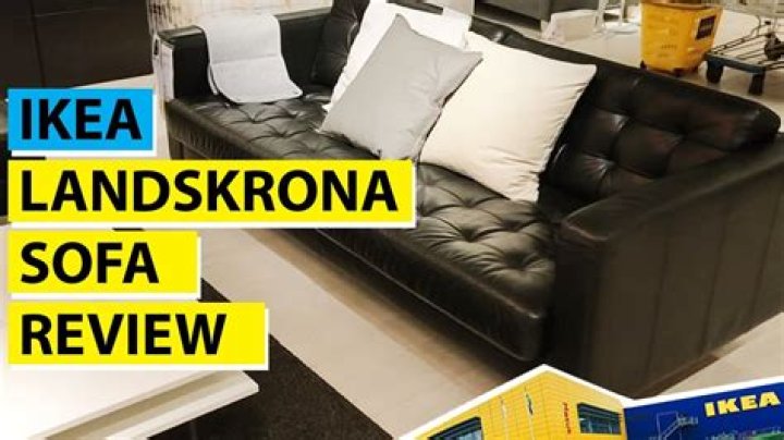 Is Ikea Landskrona real leather