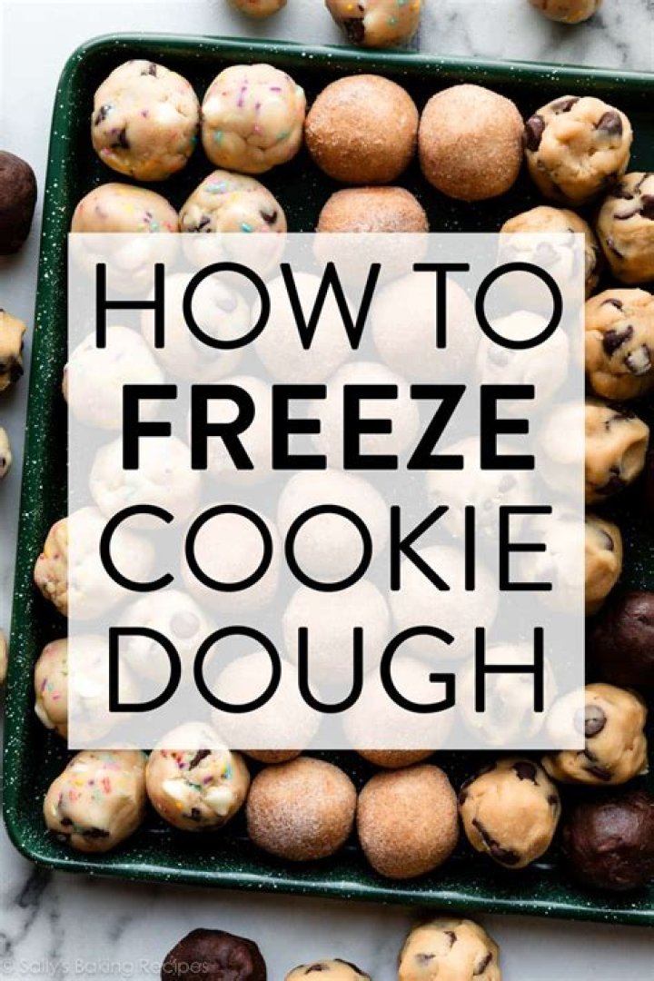 Is it better to freeze cookie dough or baked cookies