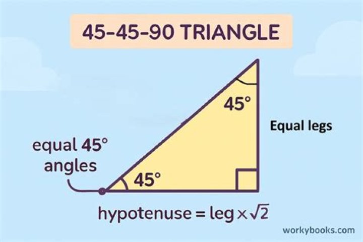 Is it possible to draw a triangle whose angles measure 45 45 and 90