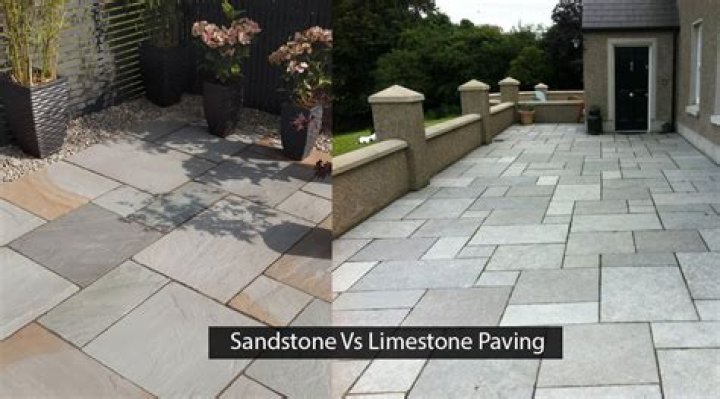 Is limestone paving better than sandstone