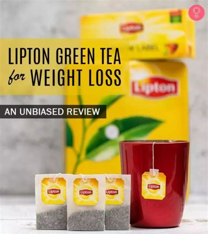 Is Lipton black tea good for weight loss