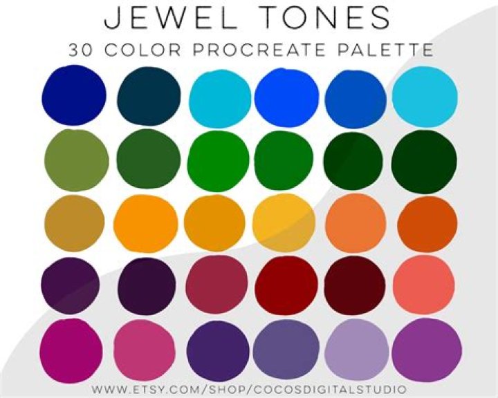 Is Orange a jewel tone