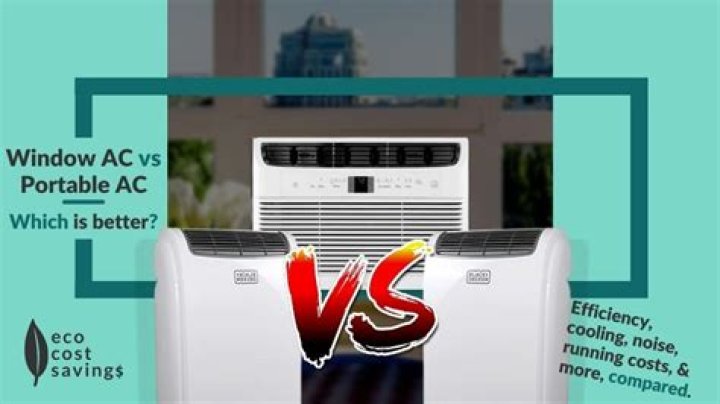 Is portable AC better than window AC