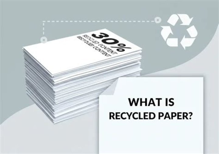 Is recycled paper cheaper