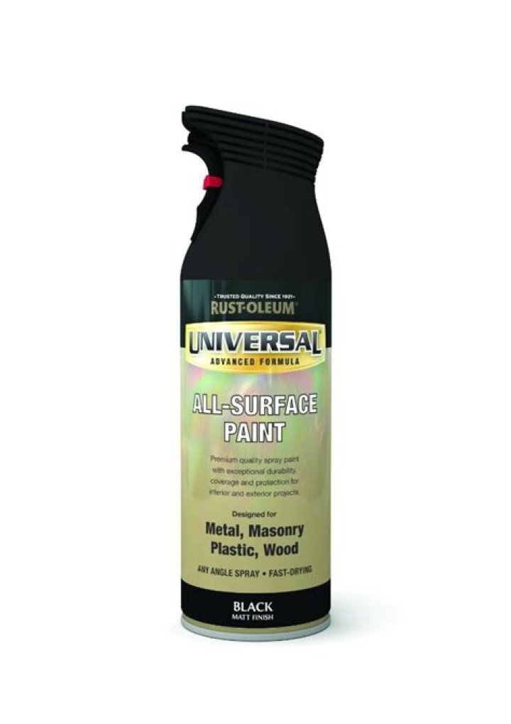Is Rust Oleum Universal spray paint oil based