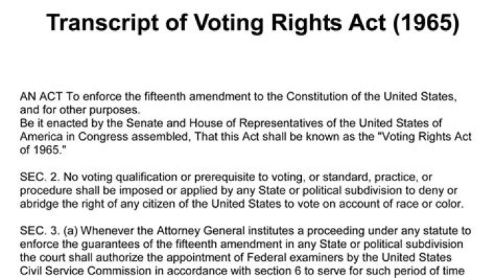 Is Section 5 of the Voting Rights Act unconstitutional