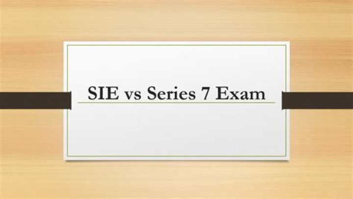 Is Sie harder than Series 7