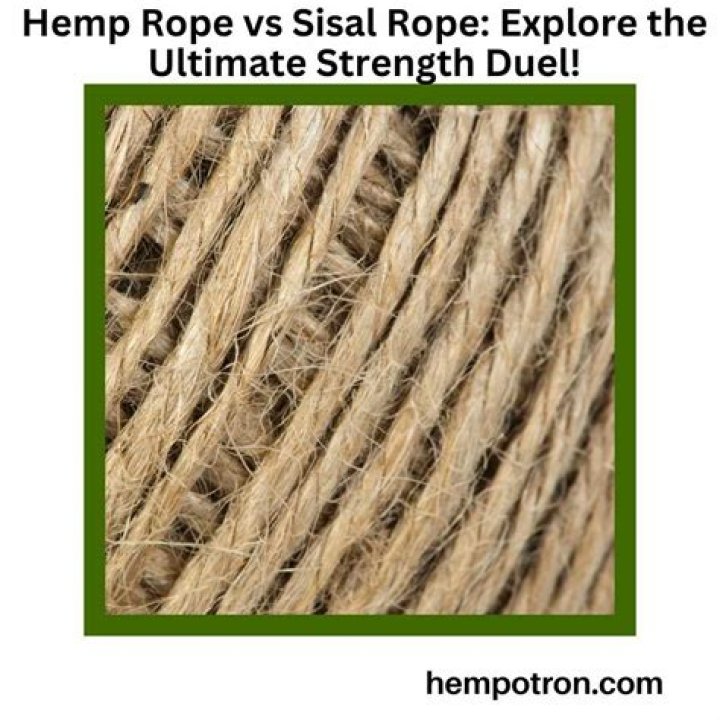 Is sisal rope the same as hemp
