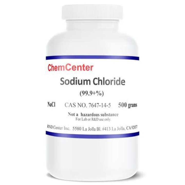 Is sodium found in salt