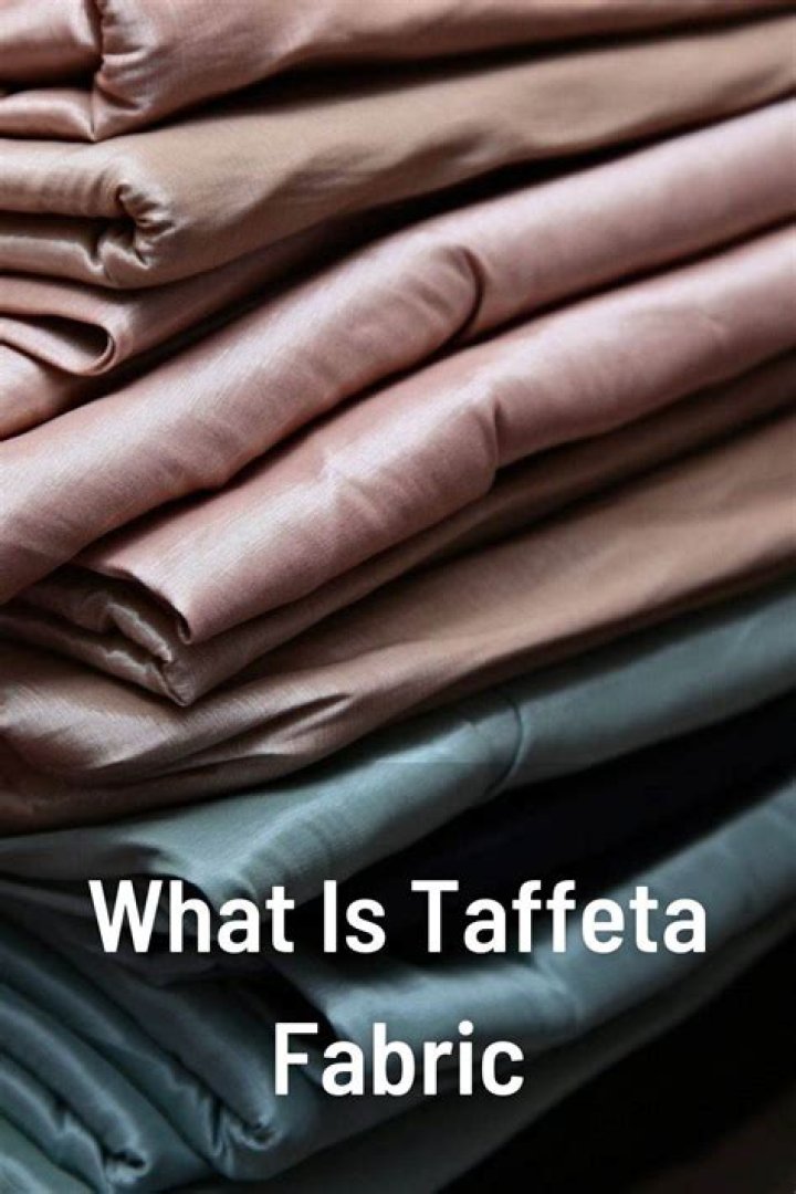 Is taffeta supposed to look wrinkled