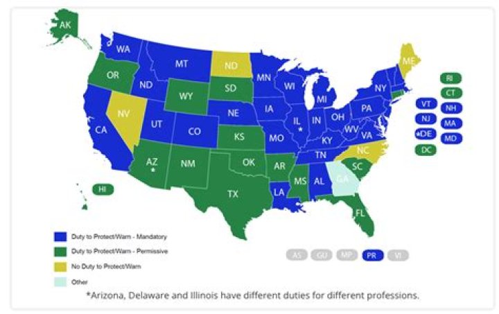 Is tarasoff law in all states