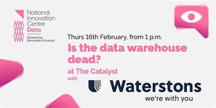 Is the data warehouse dead