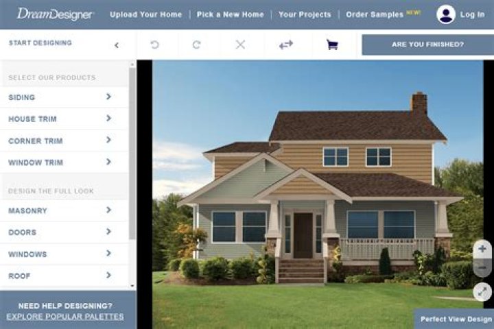 Is there an app for exterior home design