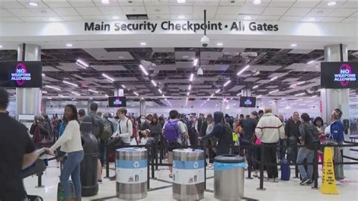 Is there an app for security lines at airports