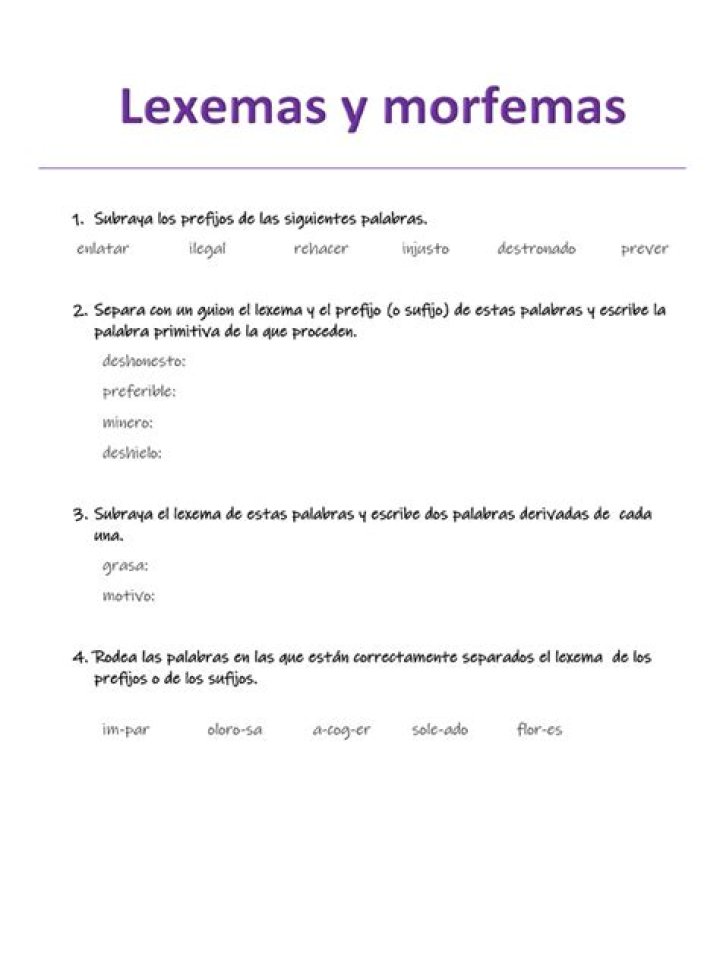 ¿Qué es la raíz y el morfema de una palabra