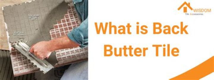 Should you back butter mosaic tile